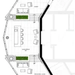 Floor plan for 4 bed unit