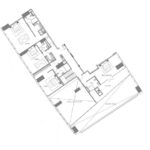 Floor plan for 5 bed unit