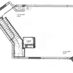 Floor plan for 0 bed unit
