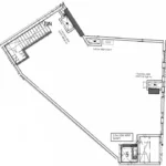 Floor plan for 0 bed unit